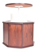 MID CENTURY TEAK COCKTAIL BAR / DRINKS CABINET