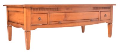 MODERN DESIGNER FRENCH COLONIAL STYLE COFFEE TABLE