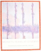 MONET'S YEARS AT GIVERNY - THE MET MUSEUM 1978 EXHIBITION POSTER