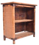 19TH CENTURY AESTHETIC MOVEMENT BAMBOO BOOKCASE