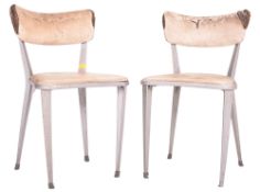ERNEST RACE (1913-1964) - MODEL BA3 - PAIR OF ALUMINUM DINING CHAIRS