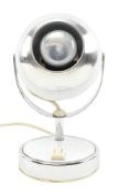 NUOVA VENETA LUMI, ITALY - MID CENTURY 1970S EYEBALL DESK LAMP