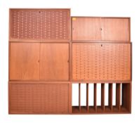 POUL CADOVIUS - ROYAL SYSTEM - DANISH MID CENTURY TEAK WALL MODULAR SYSTEM