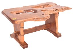 BESPOKE-MADE LIVE EDGE / WOOD COFFEE TABLE