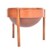 MID CENTURY 1960S DANISH TEAK SEWING TABLE