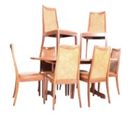 G-PLAN - FRESCO RANGE - RETRO MID CENTURY 1960S DINING TABLE WITH CHAIRS