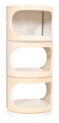 STYLE OF CASTELLI FOR KARTELL - VINTAGE COMPONIBILI STYLE STORAGE UNIT CABINET