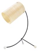 RETRO MID CENTURY SPUTNIK ATOMIC METAL & FIBERGLASS DESK LAMPS