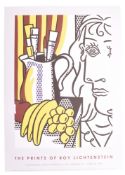 AFTER ROY LICHTENSTEIN (1923-1997) - STILL LIFE WITH PICASSO - VINTAGE LITHOGRAPH POSTER PRINT