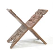 LATE 19TH CENTURY MIDDLE EASTERN QURAN STAND - BOOK / FOLIO HOLDER