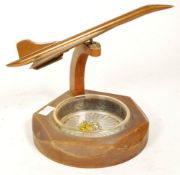 CONCORDE VINTAGE 20TH CENTURY ASHTRAY PLANE