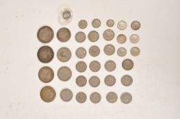 COLLECTION OF 19TH & 20TH CENTURY SILVER COINS