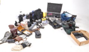 LARGE COLLECTION OF LATE 20TH / 21ST CENTURY CAMERA BODIES, LENSES, ETC