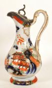 19TH CENTURY MASONS IMARI IRONSTONE JUG