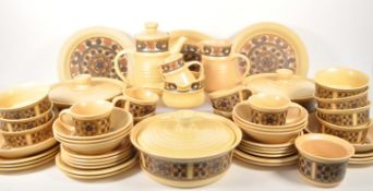 J & G MEAKIN - LATE 20TH CENTURY VINTAGE POTTERY DINNER SERVICE