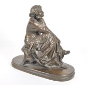 AFTER PIERRE ALEXANDRE SCHOENEWERK - BRONZED RESIN SCULPTURE