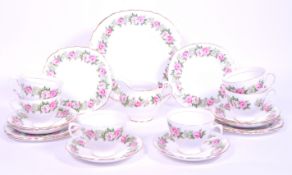 COLCOUGH - ENCHANTMENT - 1997 CHINA PORCELAIN PART TEA SERVICE