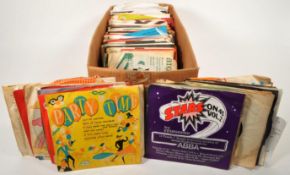 COLLECTION OF LATE 20TH CENTURY 45S SINGLE RECORDS