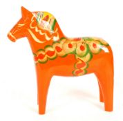 SWEDISH WOODEN DALECARLIAN / DALA HORSE