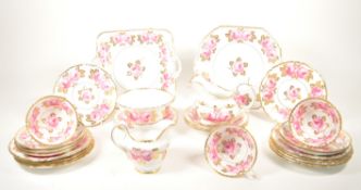 EARLY 20TH CENTURY PORCELAIN CHINA PART TEA SERVICE