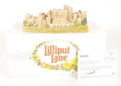 LILLIPUT LANE - 2012 ALNWICK CASTLE CERAMIC COTTAGE FIGURE