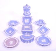 WEDGWOOD - JASPERWARE - COLLECTION OF 20TH CENTURY BISQUE PORCELAIN