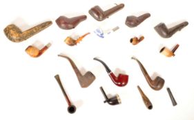 COLLECTION OF VINTAGE 20TH CENTURY SMOKING PIPES