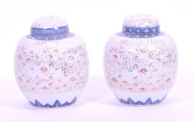 TWO 19TH CENTURY CHINESE PORCELAIN GINGER JARS