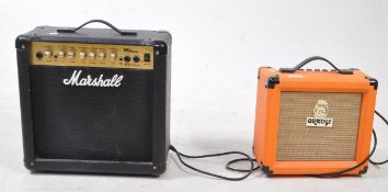 MARSHALL & ORANGE - TWO GUITAR AMPLIFIER SPEAKERS