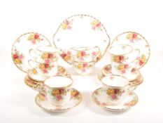 ROYAL STAFFORD - MID CENTURY BONE CHINA TEA SERVICE