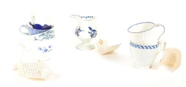 COLLECTION OF 18TH / 19TH CENTURY BLUE AND WHITE CHINA WARES