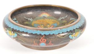 EARLY 20TH CENTURY CHINESE CLOISONNE BOWL