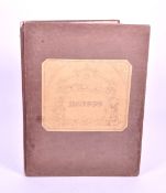1828 RETZCH'S OUTLINES TO SHAKESPEARE SERIES OF OUTLINE ENGRAVINGS BOOK