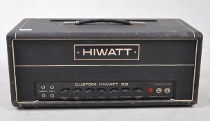 HIWATT, ENGLAND - CUSTOM HIWATT 50 AMPLIFIER