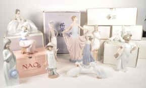 LLADRO / NAO - COLLECTION OF 20TH CENTURY FIGURES