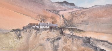 MALCOLM EDWARDS RCA (B. 1934) - EDGE OF THE MOOR, LLANDEGLA