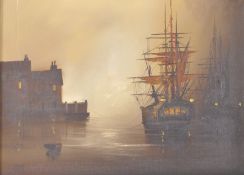 BARRY HILTON (B. 1941) - UNTITLED MARITIME SCENE