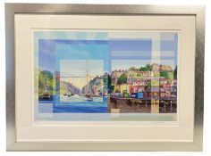 LES MATHEWS (B. 1946) - HIGH TIDE - SIGNED LIMITED EDITION LITHOGRAPH