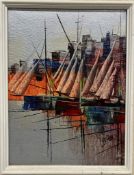 MAGGI (BRITISH) - UNTITLED DOCK SCENE