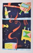 MARTIN BRADLEY (1931-2023) - UNTITLED COLOUR LITHOGRAPH