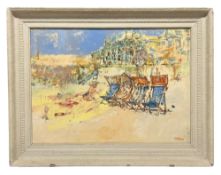 JOHN F. PALMER (BRISTOL SAVAGES) - EMPTY DECKCHAIRS