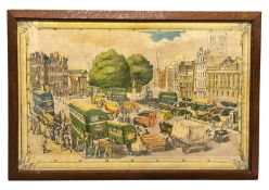 PHYLLIS GINGER (1907-2005) - TWO CENTRE LITHOGRAPHIC POSTER