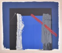 BRUCE MCLEAN (B. 1944) - TWO FIGURES, 1985