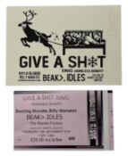 BANKSY - GIVE A SH*T - 2019 RAFFLE TICKET FOR CHRISTMAS HOMELESS BENEFIT
