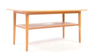 BRITISH MODERN DESIGN - MID CENTURY TEAK COFFEE TABLE