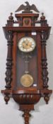 19TH CENTURY VIENNA REGULATOR PENDULUM WALL CLOCK