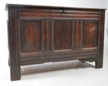 17TH CENTURY ENGLISH OAK COFFER