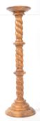 20TH CENTURY WRYTHERN TWIST CARVED JARDINERE