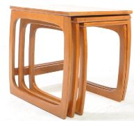 BRITISH MODERN DESIGN - TEAK NEST OF TABLES