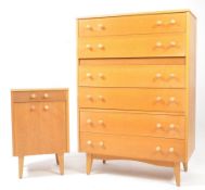 BRITISH MODERN DESIGN - MID CENTURY CHEST OF DRAWERS